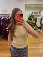 Lucce top glitter gold