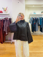Brown butterfly jacket