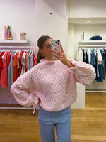 Bubble sweater pink