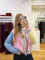 Glitter detail spring cardigan
