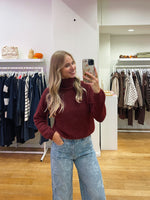 Colle longsleeve bordeaux