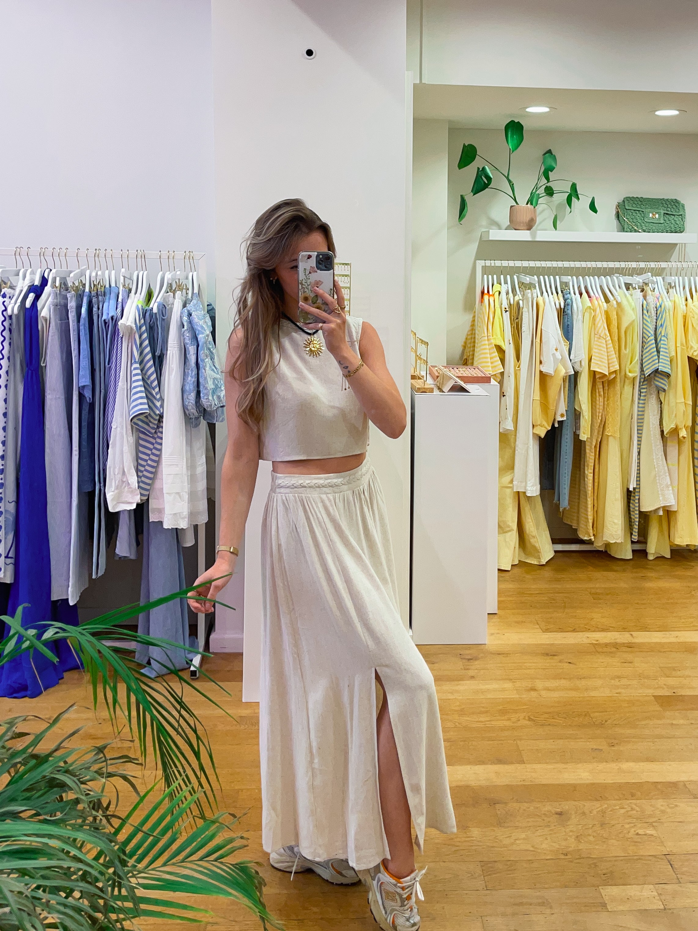 Linnen skirt