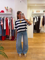 Sun striped tee