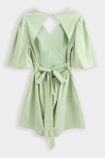 Mint linnen dress pre-order