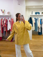 Oversized blazer yellow