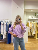 Lila fluffy fleece