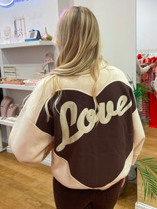 LOVE gilet beige