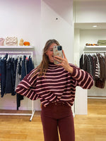 Lottie sweater burgundy
