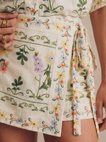 Embroidery summer garden set