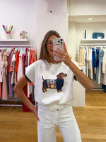 White jeans double