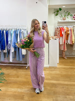 Cutie stripes pants lila