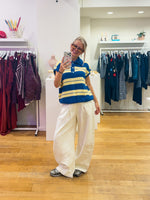 Crème balloon pants