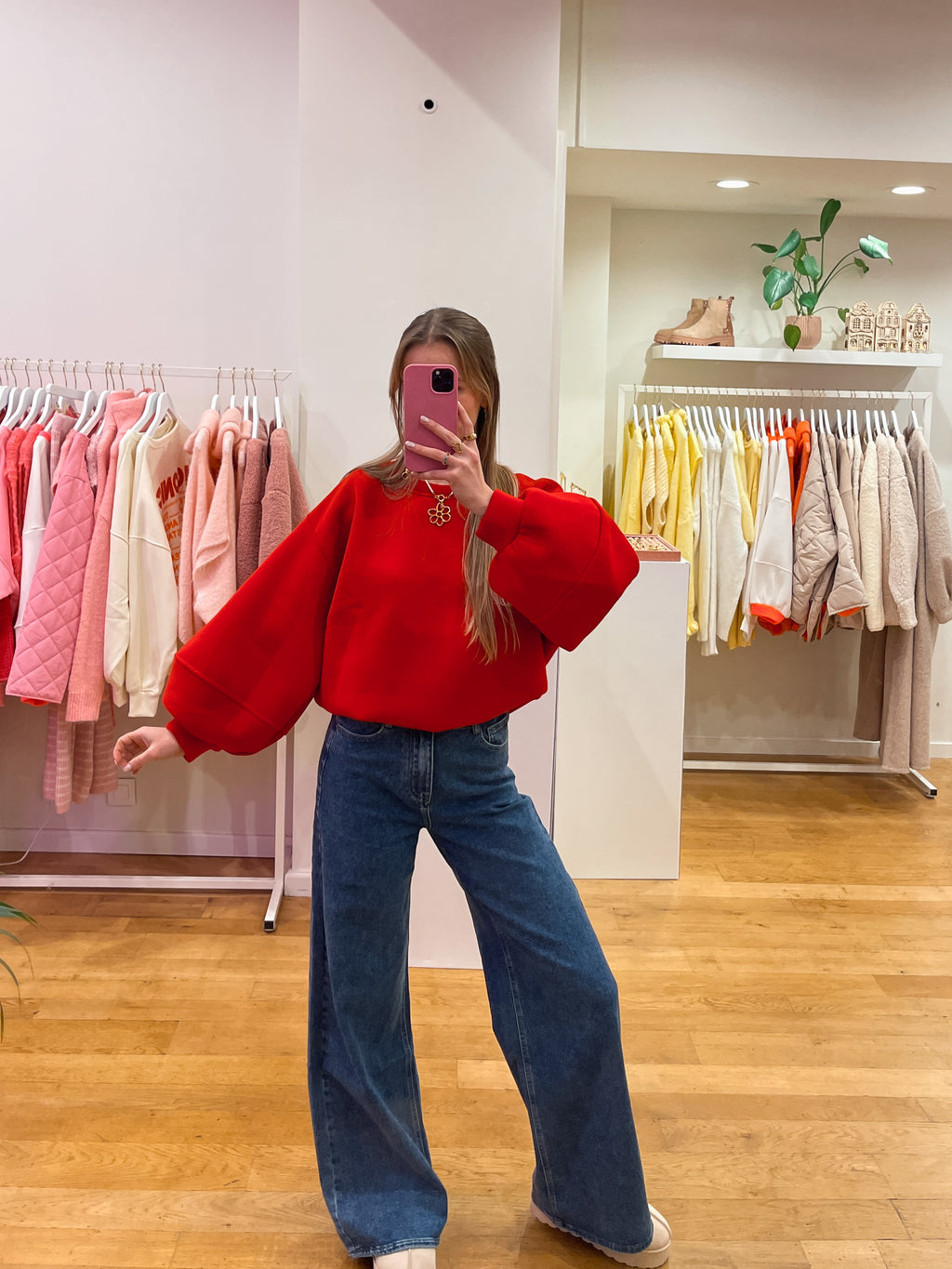 Softest sweat red