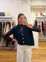 Lace + cardigan navy pre-order