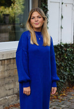 Sweater dress kobalt