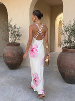 Flower dress white pre-order