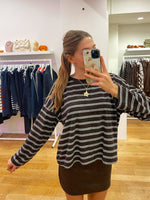 Badstof sweater brown