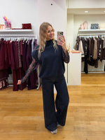 Debardeur + lace navy