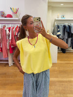 Fun top yellow