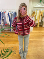 Funky striped sweater