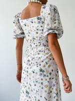 White wildflower dress pre-order