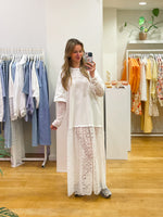 Long lace dress