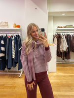 Cashmere lined bordeaux