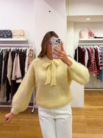 Wool sweater yellow