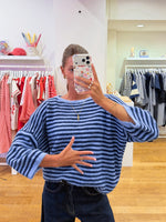 Azara sweat blue