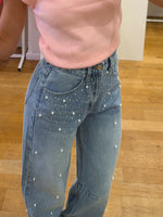 Pearly glitter jeans