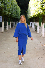 Corduroy set blue pre-order