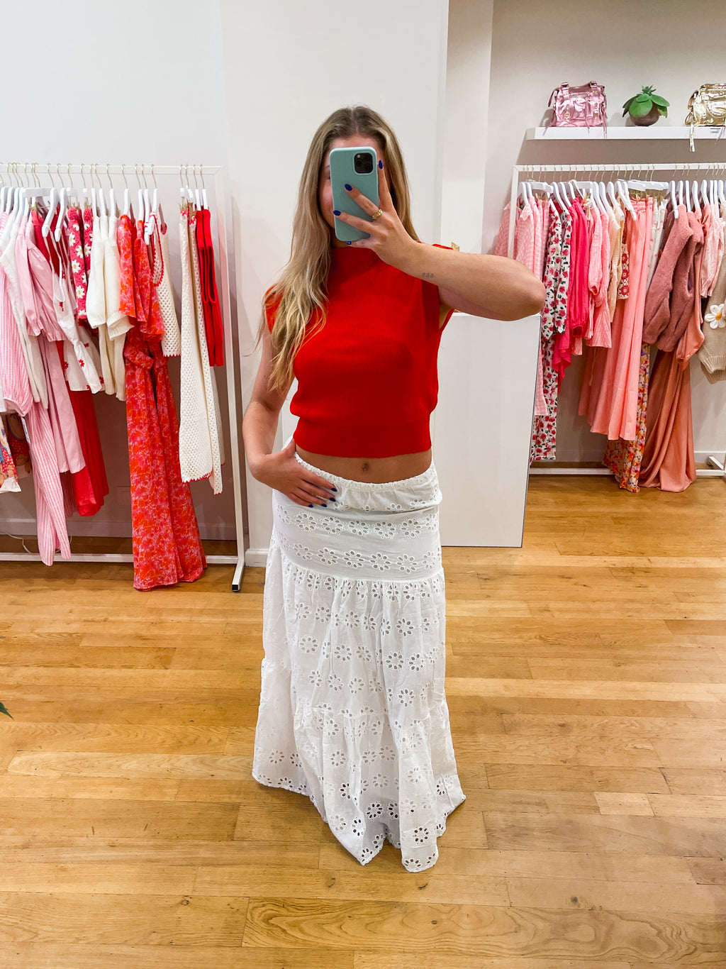 Lucce top red