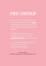 Ellie dress kobalt pre-order