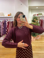 Bordeaux cable sweat