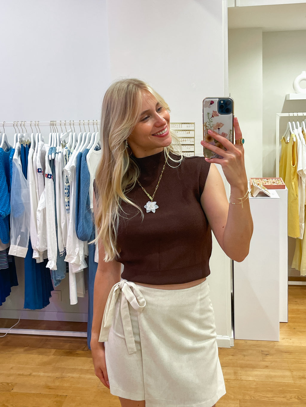 Lucce top brown