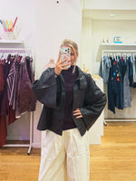 Brown butterfly jacket