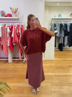 Skirt moment bordeaux