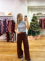 Lucce top glitter grey