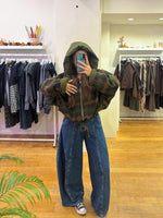 Bomber cosy kaki