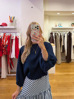 Lizzy sweat shirt navy