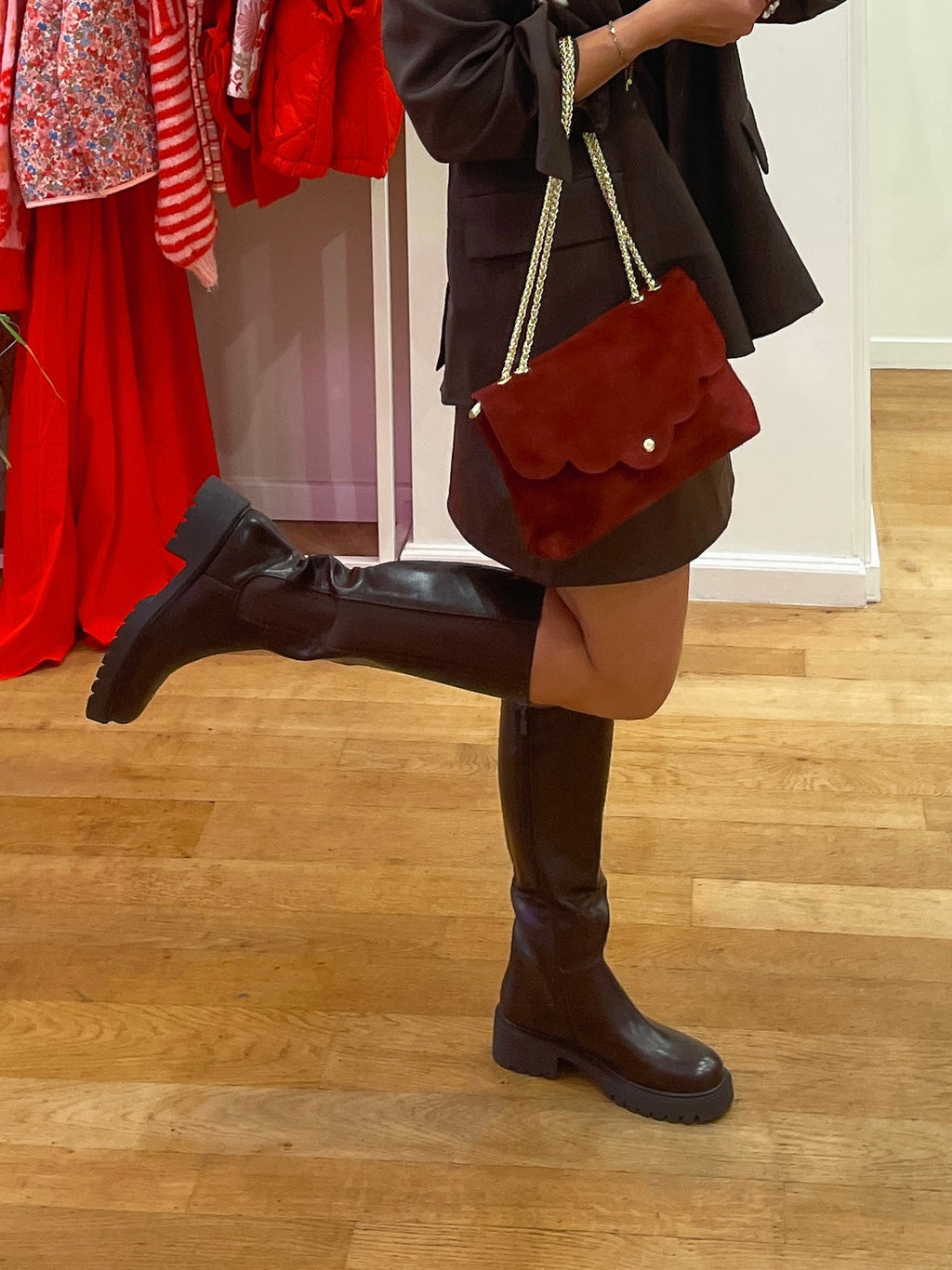 Brown boots