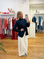 Open blazer navy