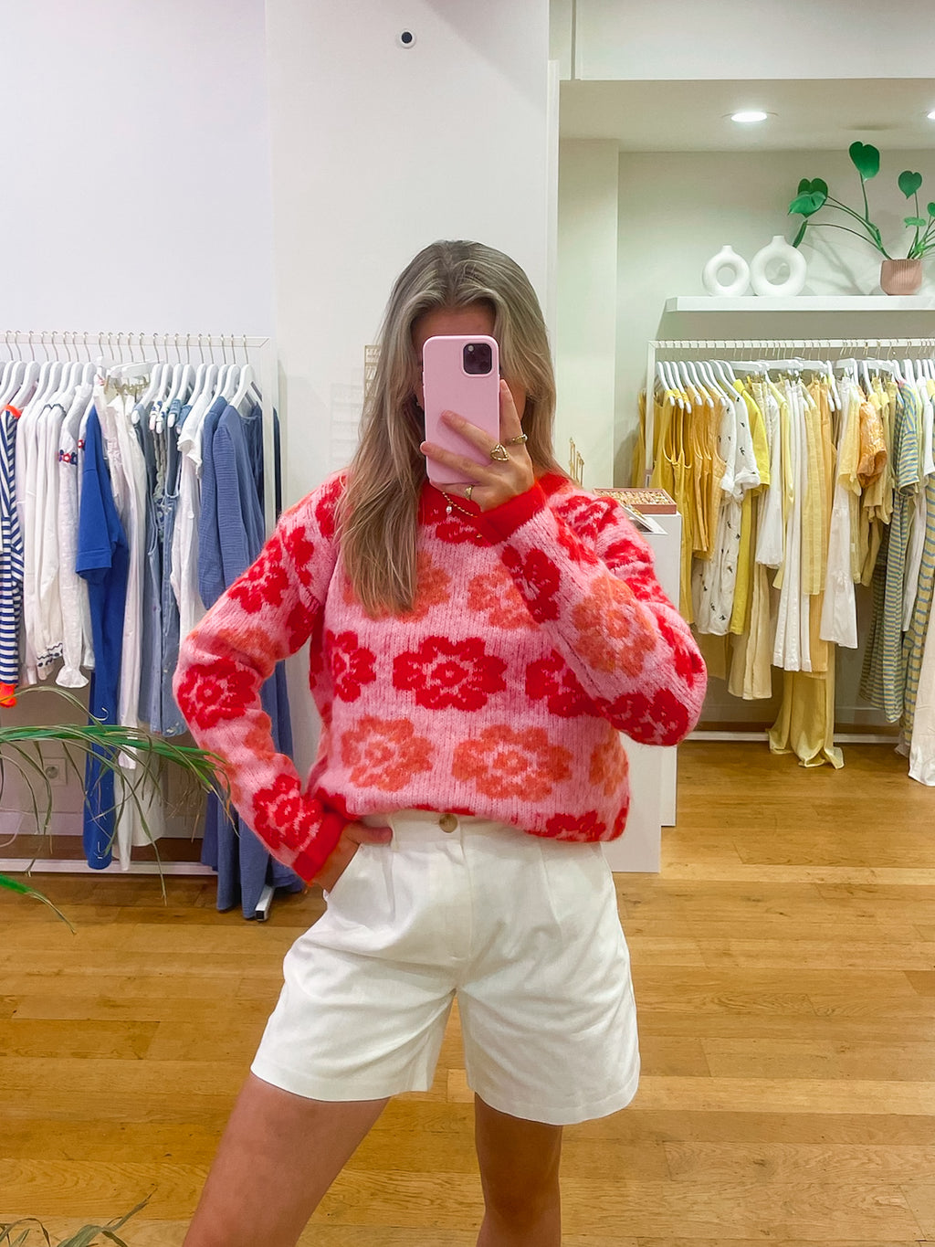 Vintage flower sweat