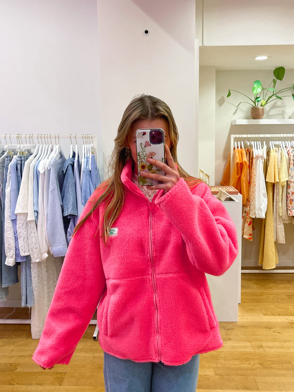 Teddy fleece fluo