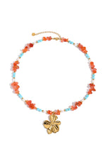 Beads funk flora red