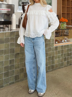 Pretty white blouse