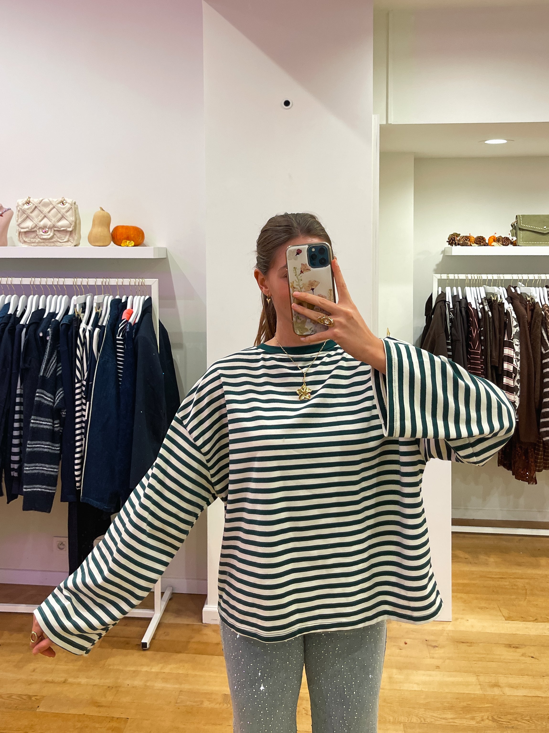 Longsleeve wide green