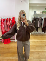 LOVE gilet brown