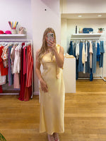 Guest dress yellow