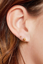 Tiny dot earrings